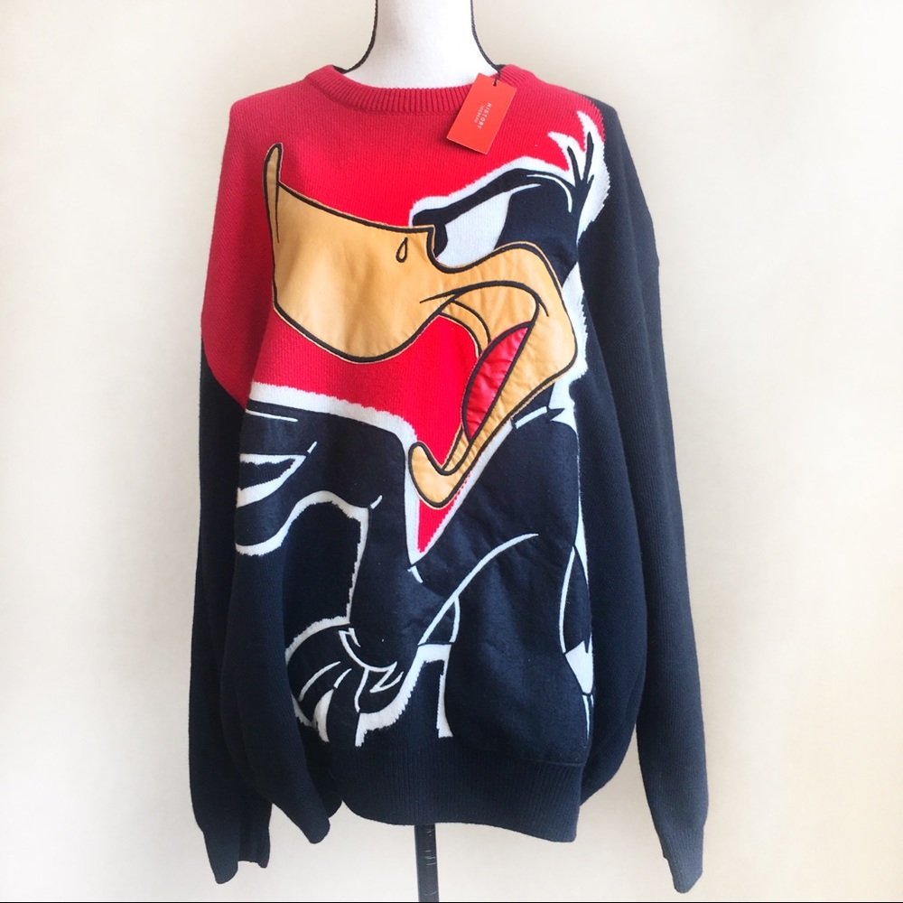 SOLD! ICEBERG History Virgin Wool Sweater Italy - Picture 1 of 8